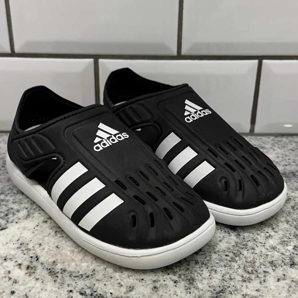 Adidas Kids 11K Altaventure Sport Sandals Black GW0384 Water Shoes Activewear